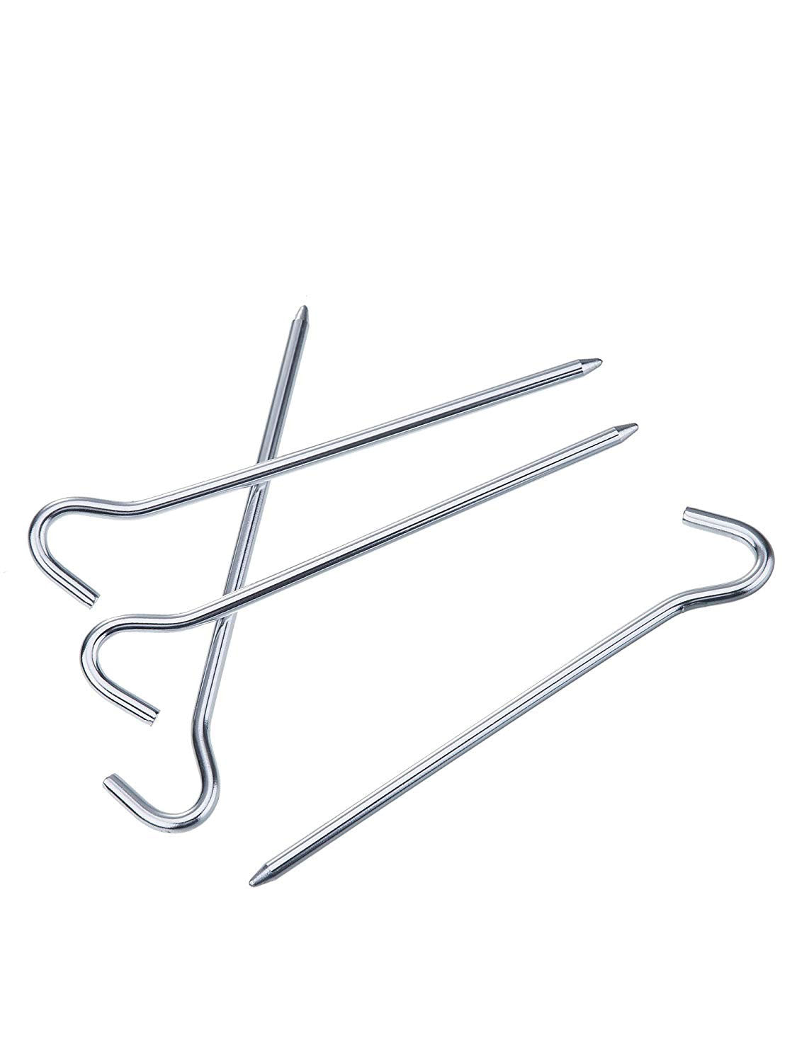 50 X Tent Pegs Galvanised Metal Steel Camping Canopy Gazebo Pond Netting Awnings 50 X Tent Pegs Galvanised Metal Steel Camping Canopy Gazebo Pond Netting Awnings